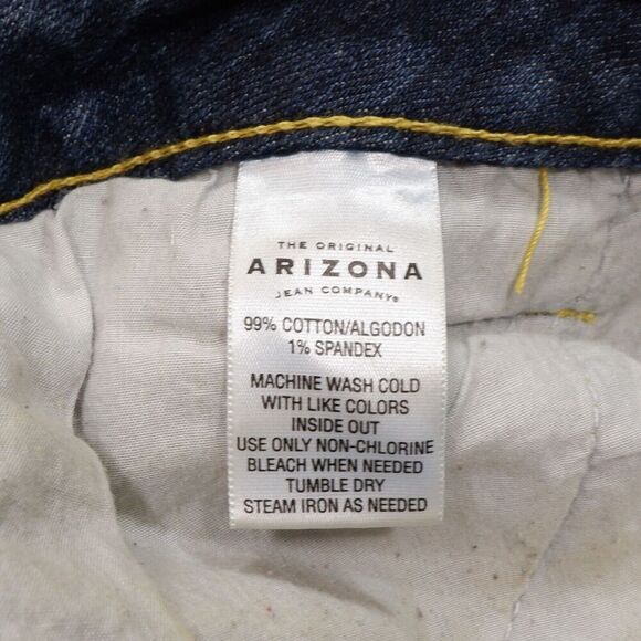 Arizona Shorts Size 3 Juniors Blue Jean Denim Stretch Measures W27 Inseam 3 - Picture 7 of 8